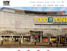 Tablet Screenshot of city-point-kassel.de